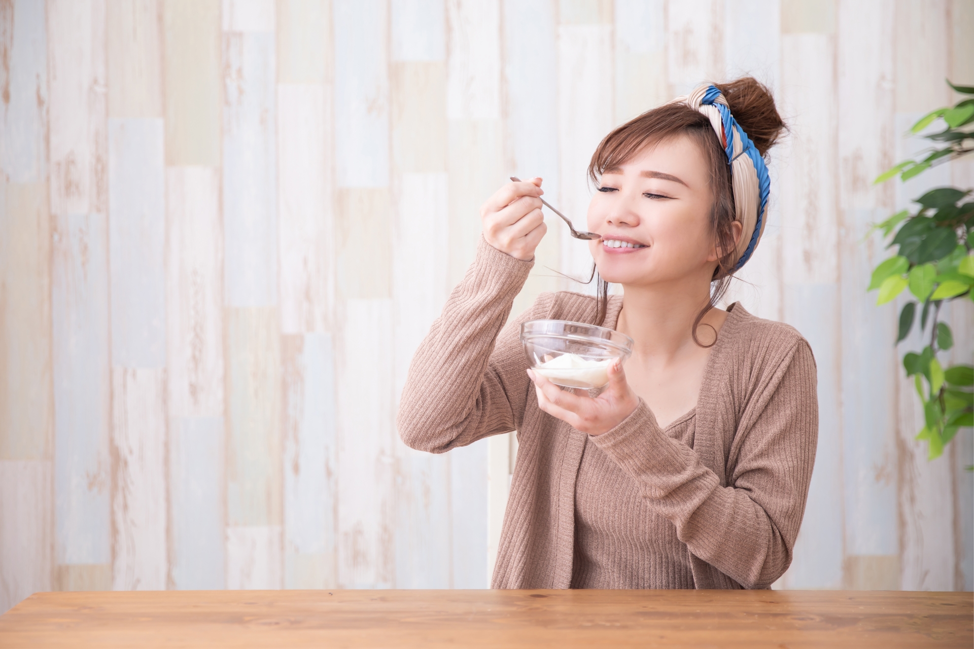 健康を意識した食生活をおくる女性のイメージ
