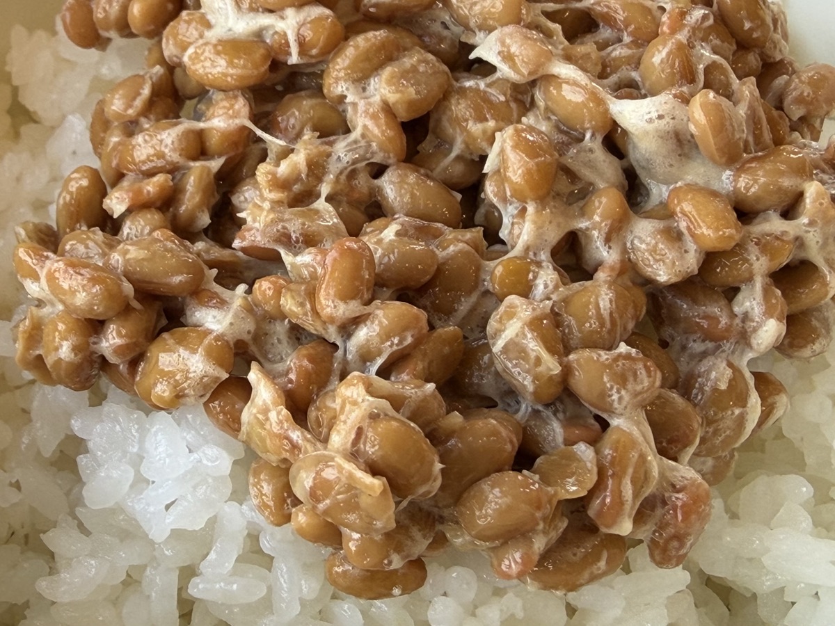 器に盛られた納豆ごはん｜納豆の効果の全体像のイメージ