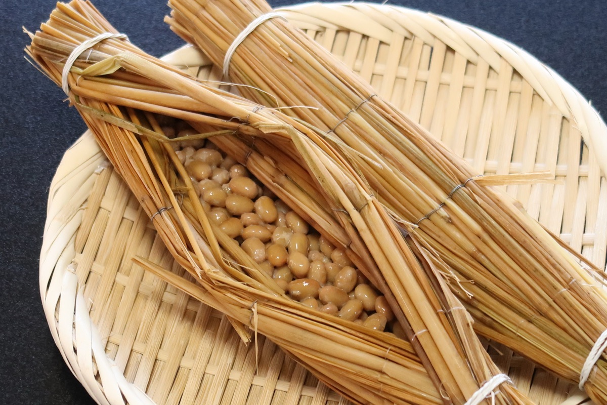 納豆と原料の大豆｜納豆の栄養素のイメージ