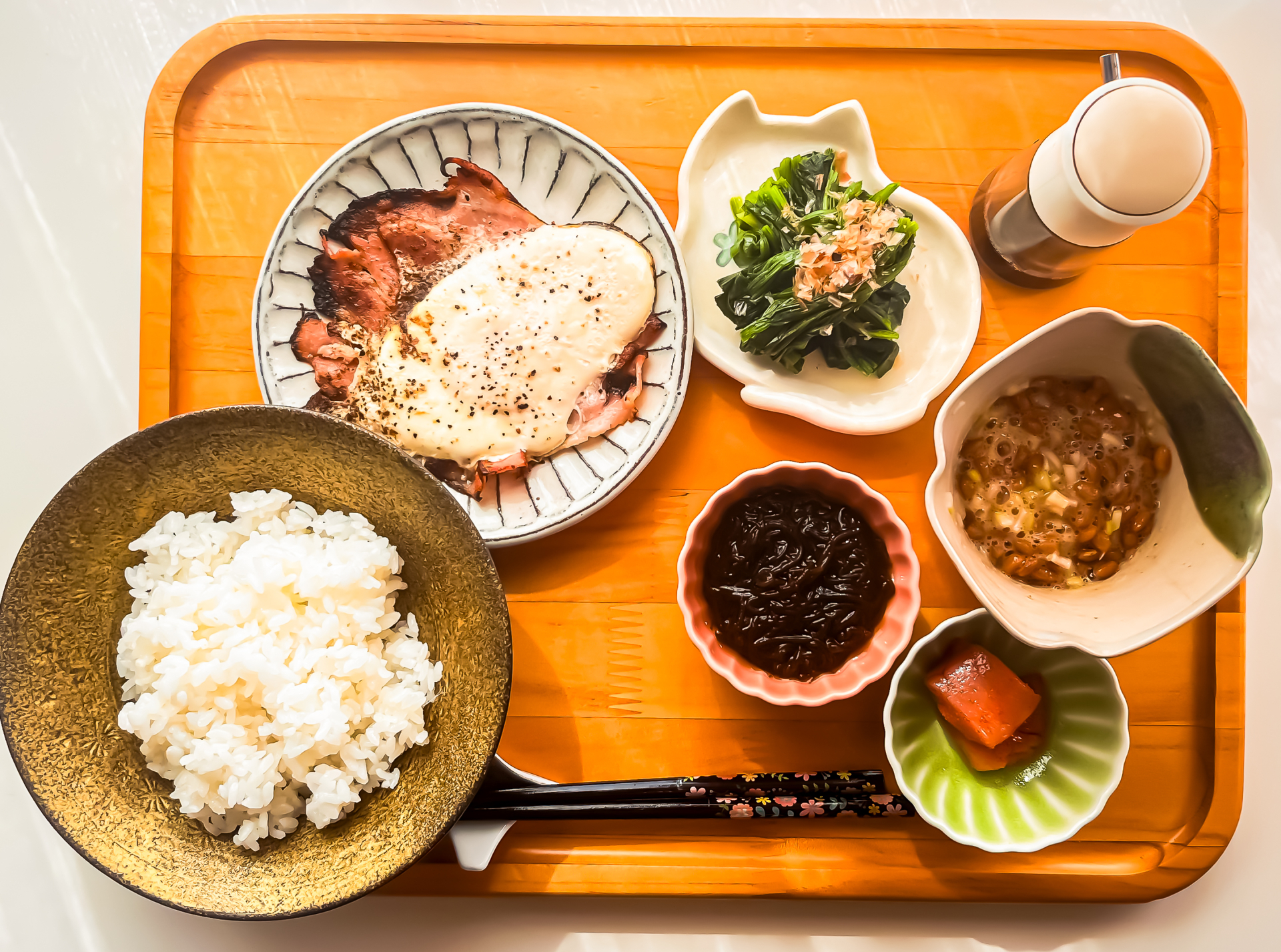 3食のバランスのよい食事