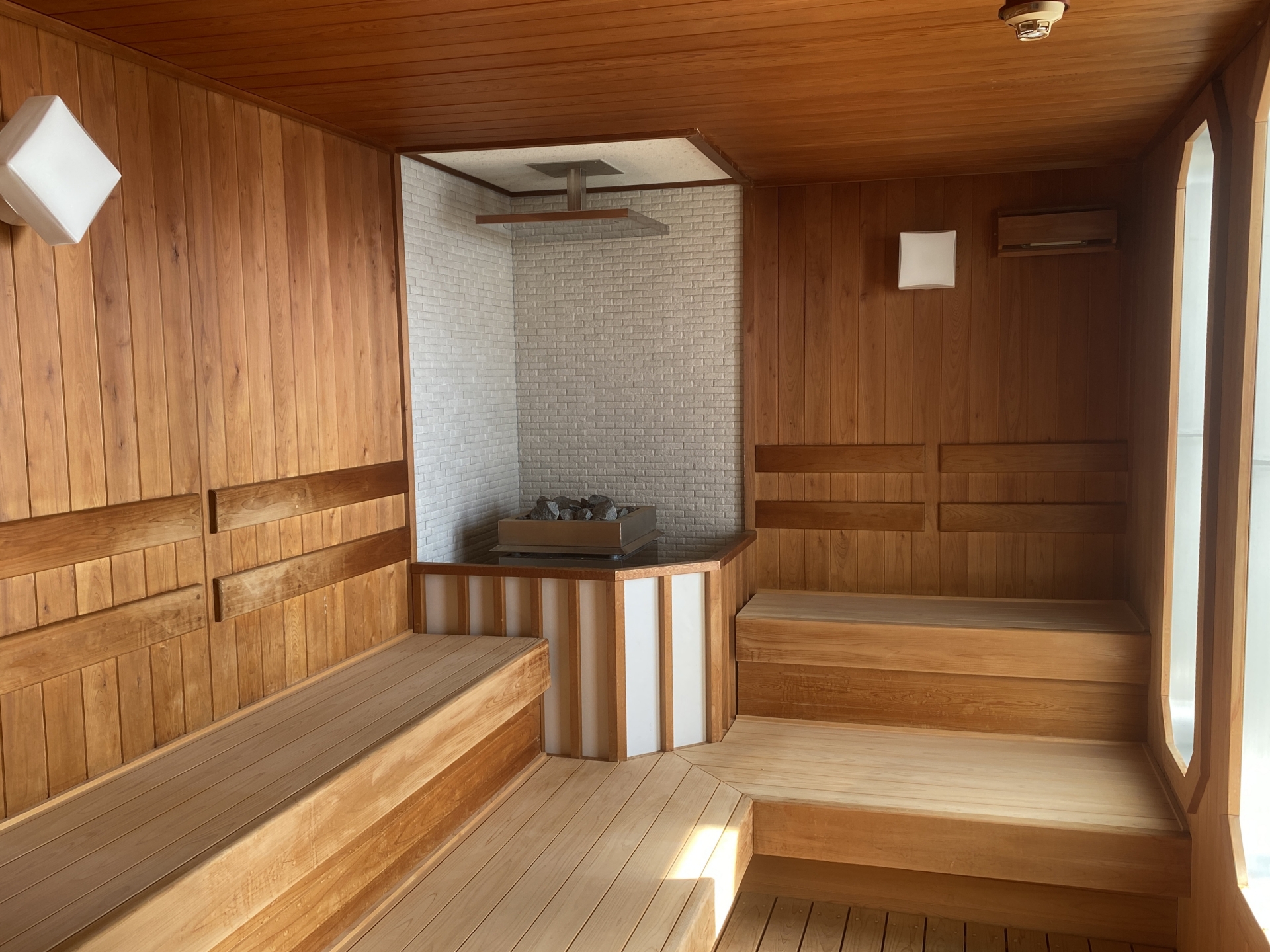 サウナや温浴施設をイメージする情景