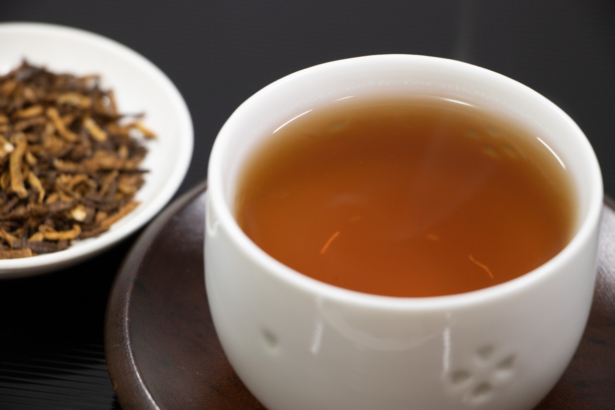 ごぼう茶のカップ|ノンカフェイン茶のイメージ