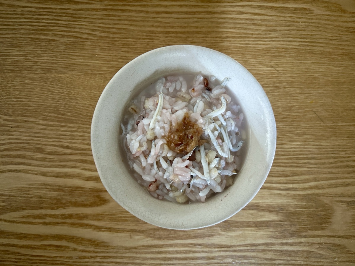 やわらかいおかゆ｜飲み込みやすい食べ物のイメージ