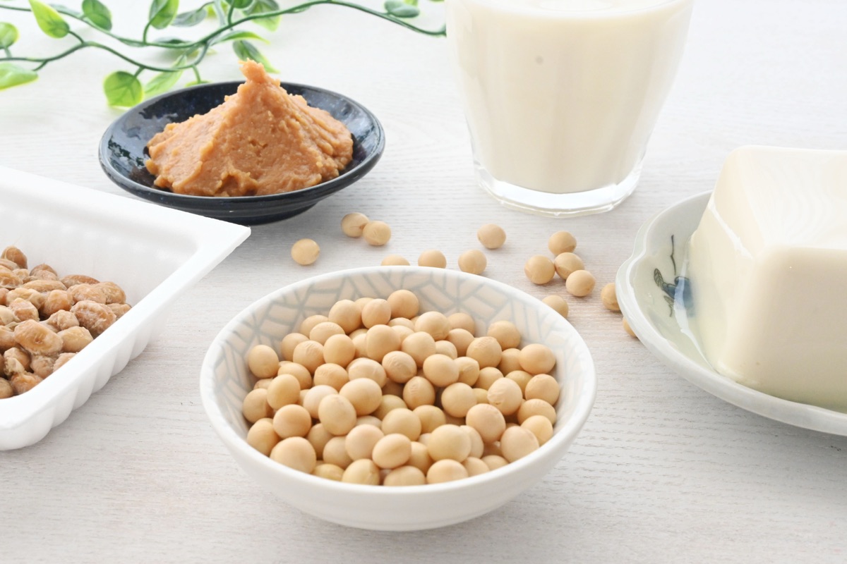 大豆と豆乳｜栄養素のイメージ