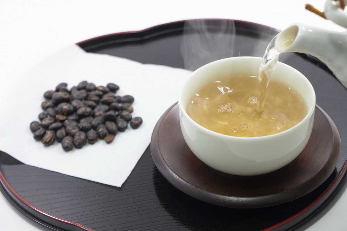 黒豆茶を注ぐ|量の目安のイメージ