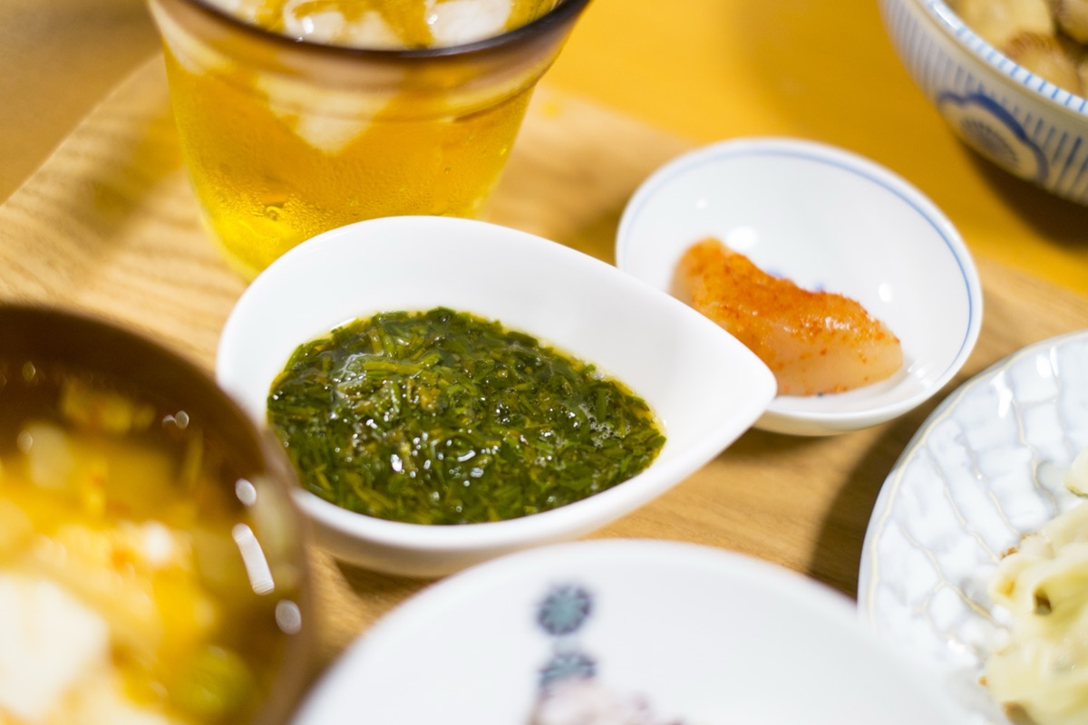 アカモクの酢の物やご飯｜定番の食べ方