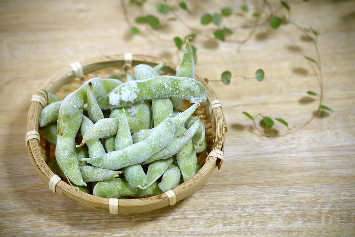 枝豆の器｜量を意識するイメージ