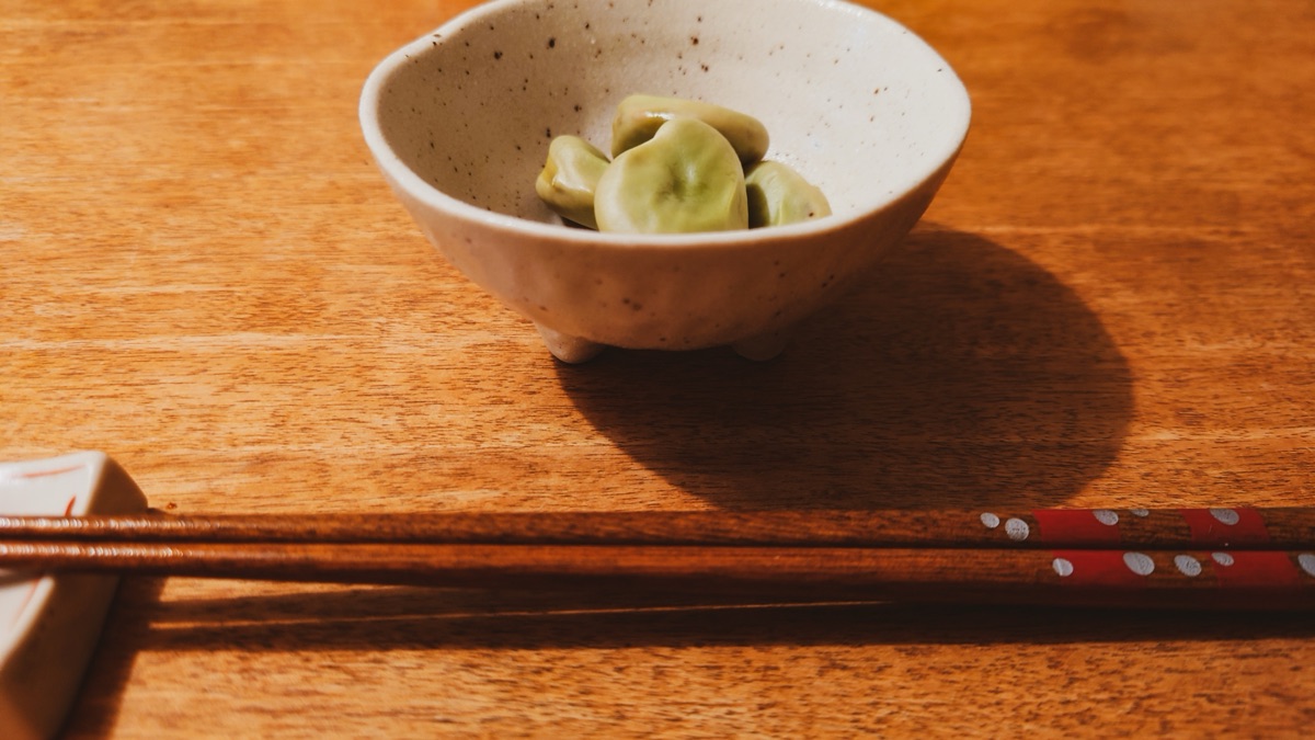 そら豆の器｜量を意識するイメージ