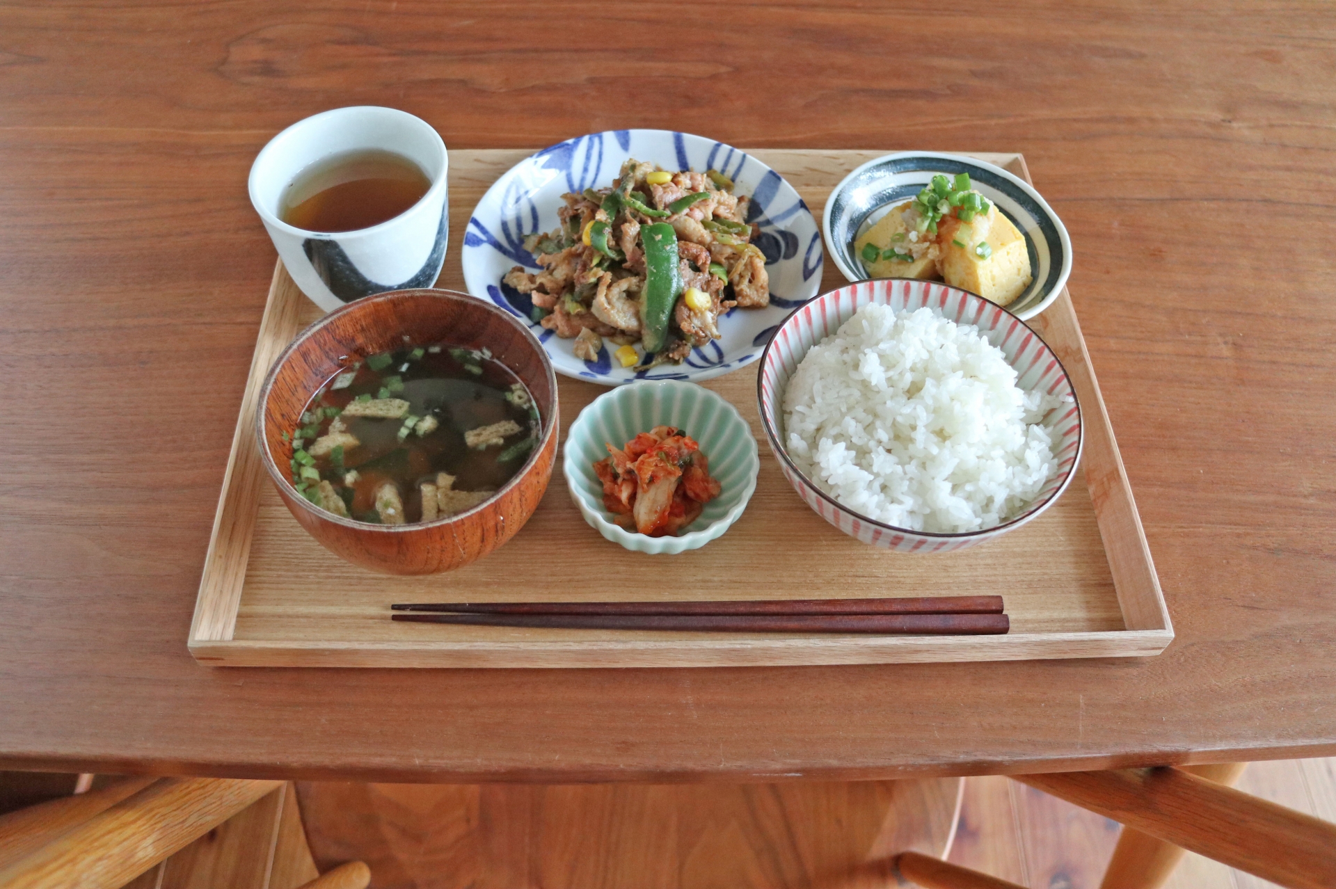 栄養バランスのよい和定食